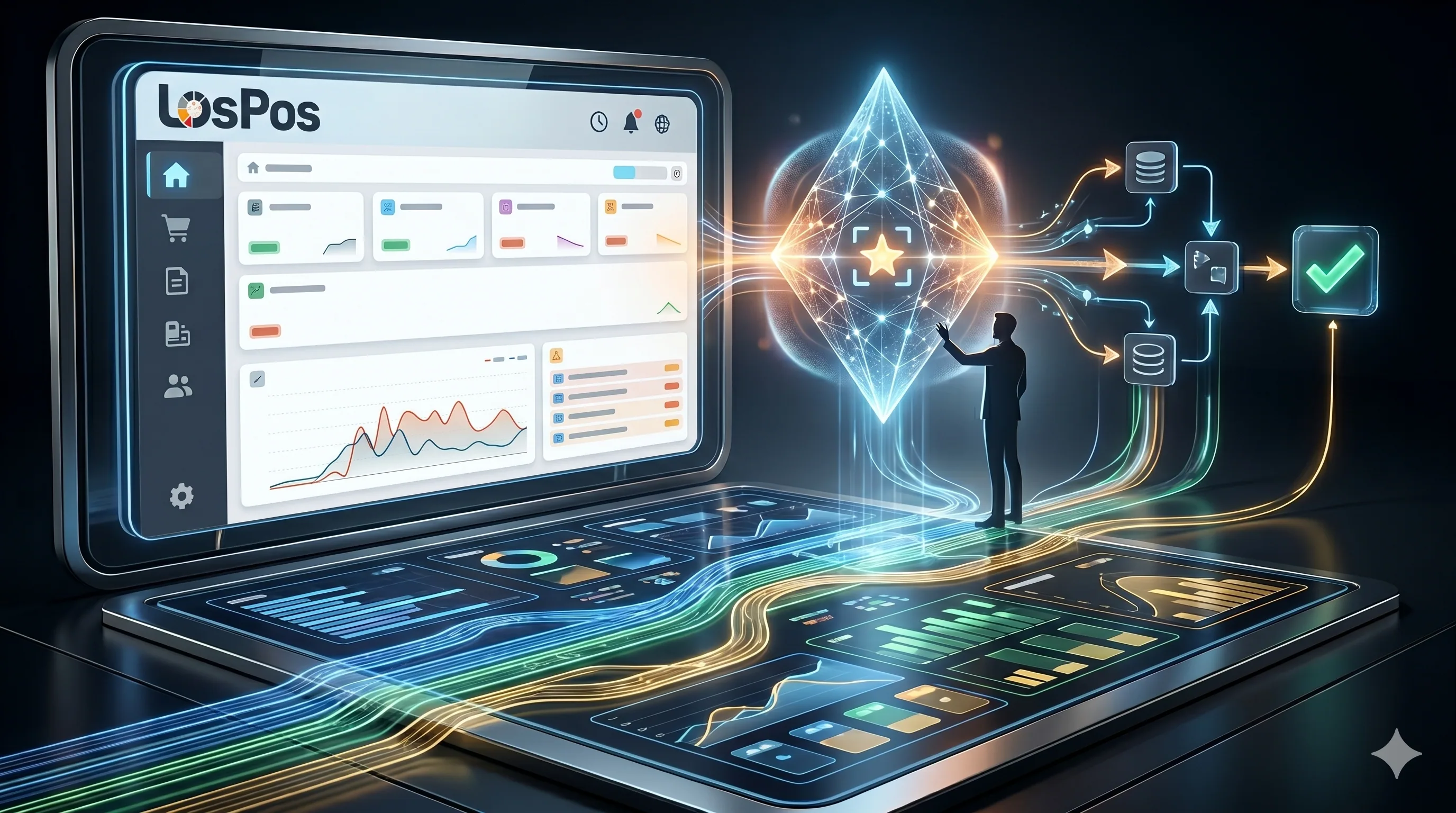 Что означает эра AI Copilot в программном обеспечении POS в 2026 году? Los Pos обложка блога для