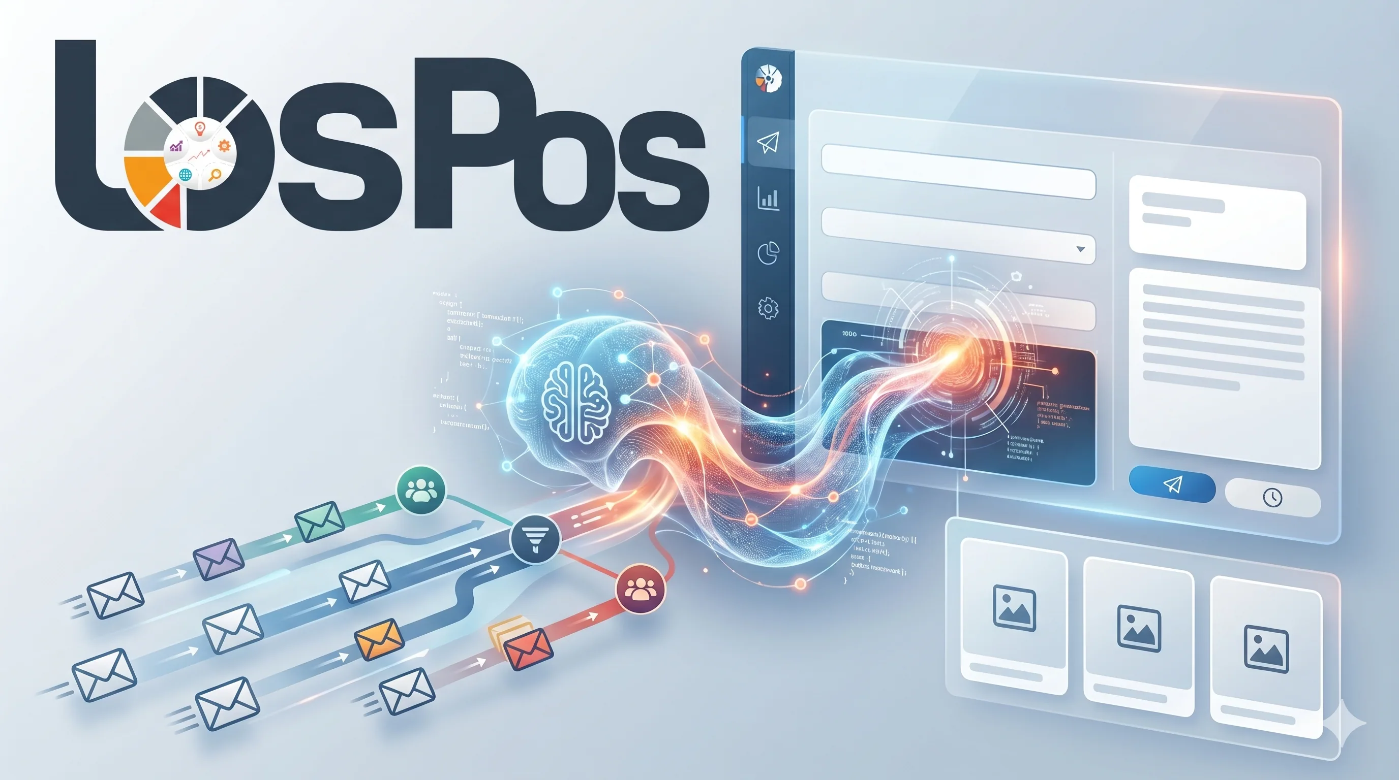 การใช้ AI ในแคมเปญอีเมล: จะรักษาภาษาของแบรนด์ในขณะที่เนื้อหาเร่งได้อย่างไร Los Pos ภาพหน้าปกบล็อกสำหรับ