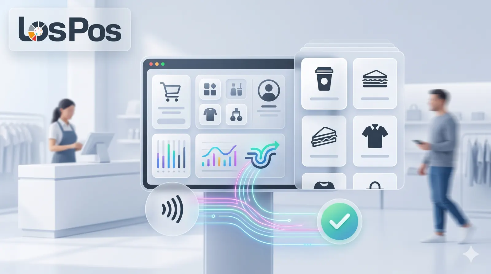 Ar „Flash“ pardavimo ekrano dizainas tikrai sumažina atsiskaitymo eilutes? Los Pos tinklaraščio viršelio vaizdas, skirtas