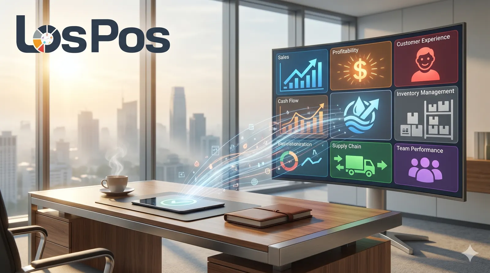 기업주가 매일 아침 확인해야 할 7가지 경영지표는 무엇인가요? Los Pos 블로그 표지 이미지