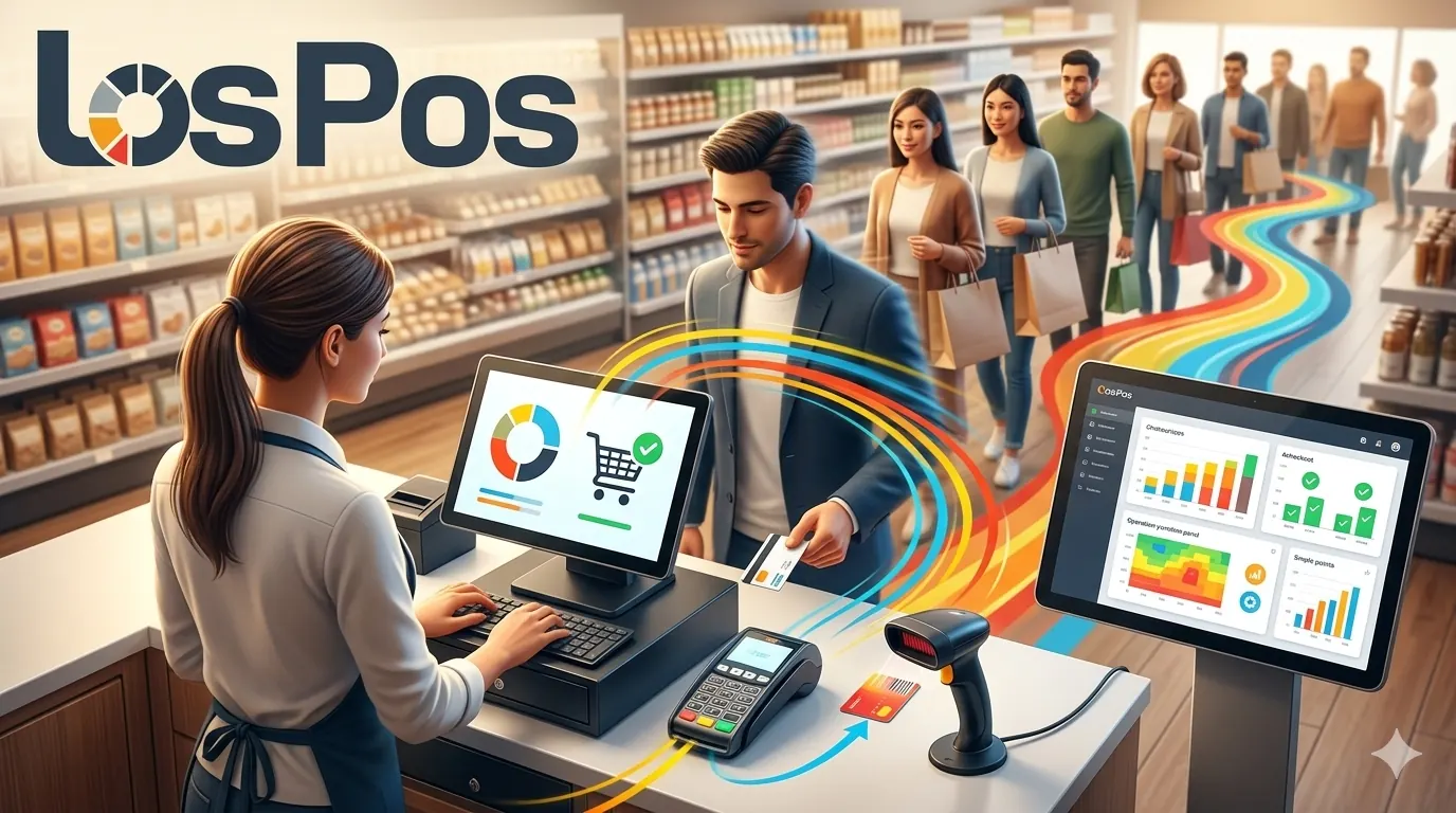 Los Pos سافټویر ته د پلورنځي پرانیستلو او تړلو چک لیستونو لیږدولو ګټو لپاره د بلاګ پوښ عکس