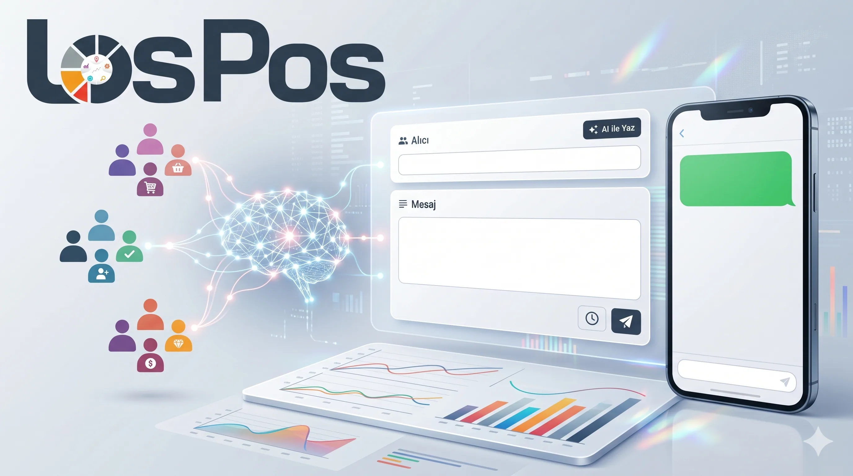 Los Pos naslovna slika bloga za segmentaciju i konstrukciju poruka s umjetnom inteligencijom u SMS kampanjama