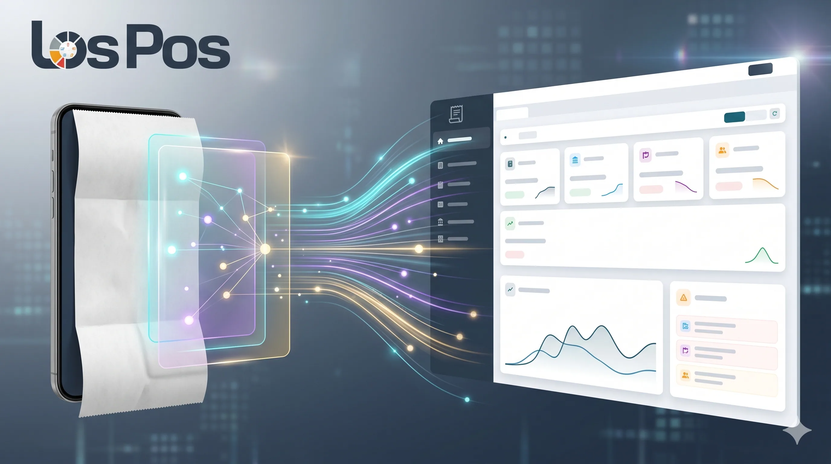Los Pos úvodní obrázek blogu pro Jak zkrátit proces zpracování účtenek z minut na sekundy pomocí umělé inteligence