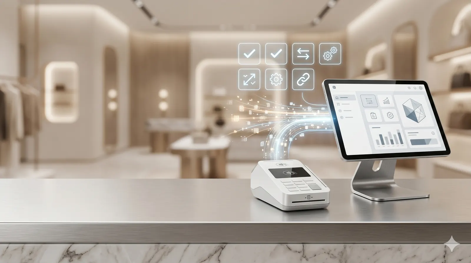 Hvad skal man overveje, når man vælger ny generation af ÖKC og POS-integration? Los Pos blogforsidebillede for