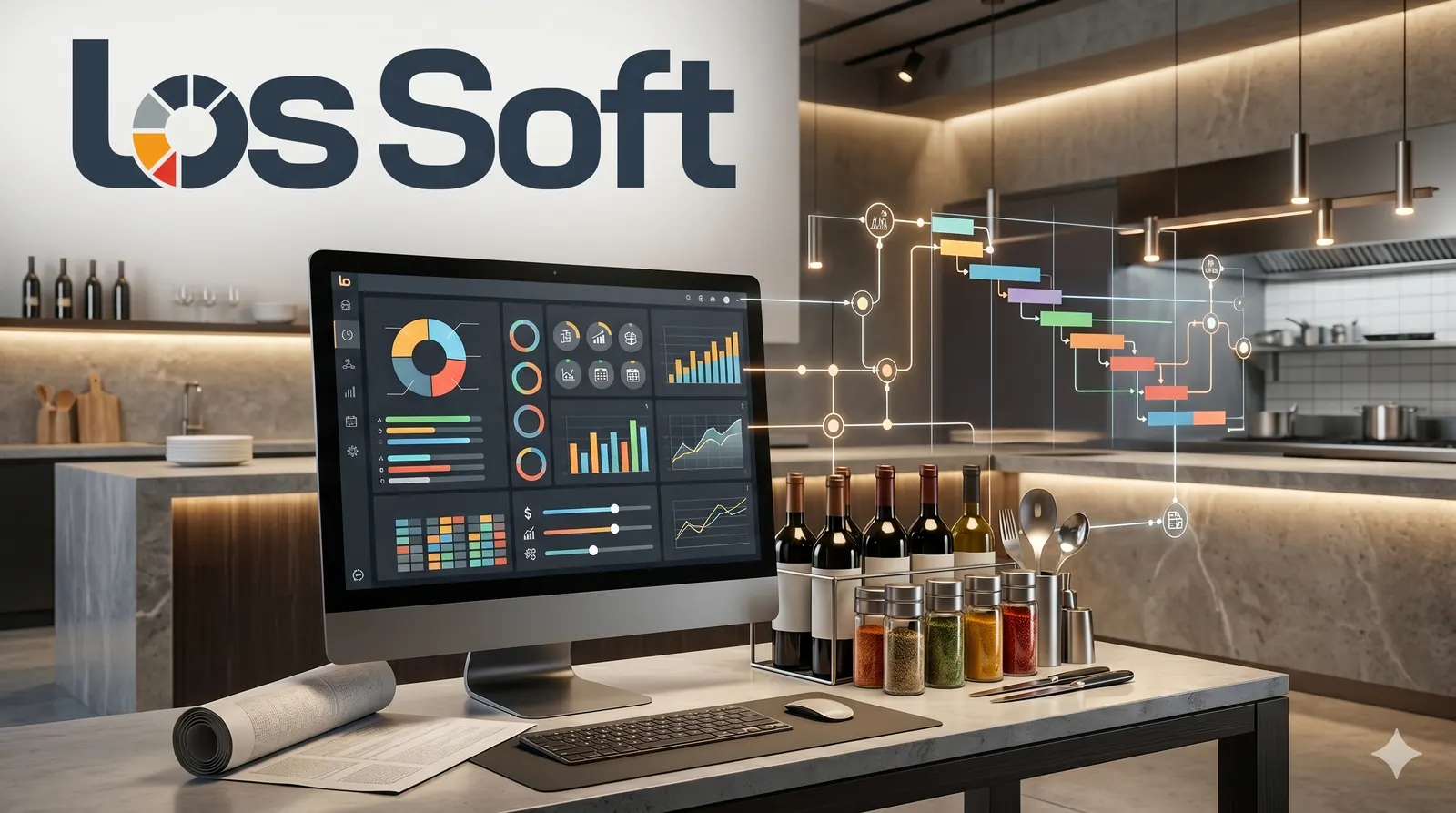 Co je potřeba na straně softwaru ke zvýšení obratu stolu během dopravní špičky? Los Pos titulní obrázek blogu pro